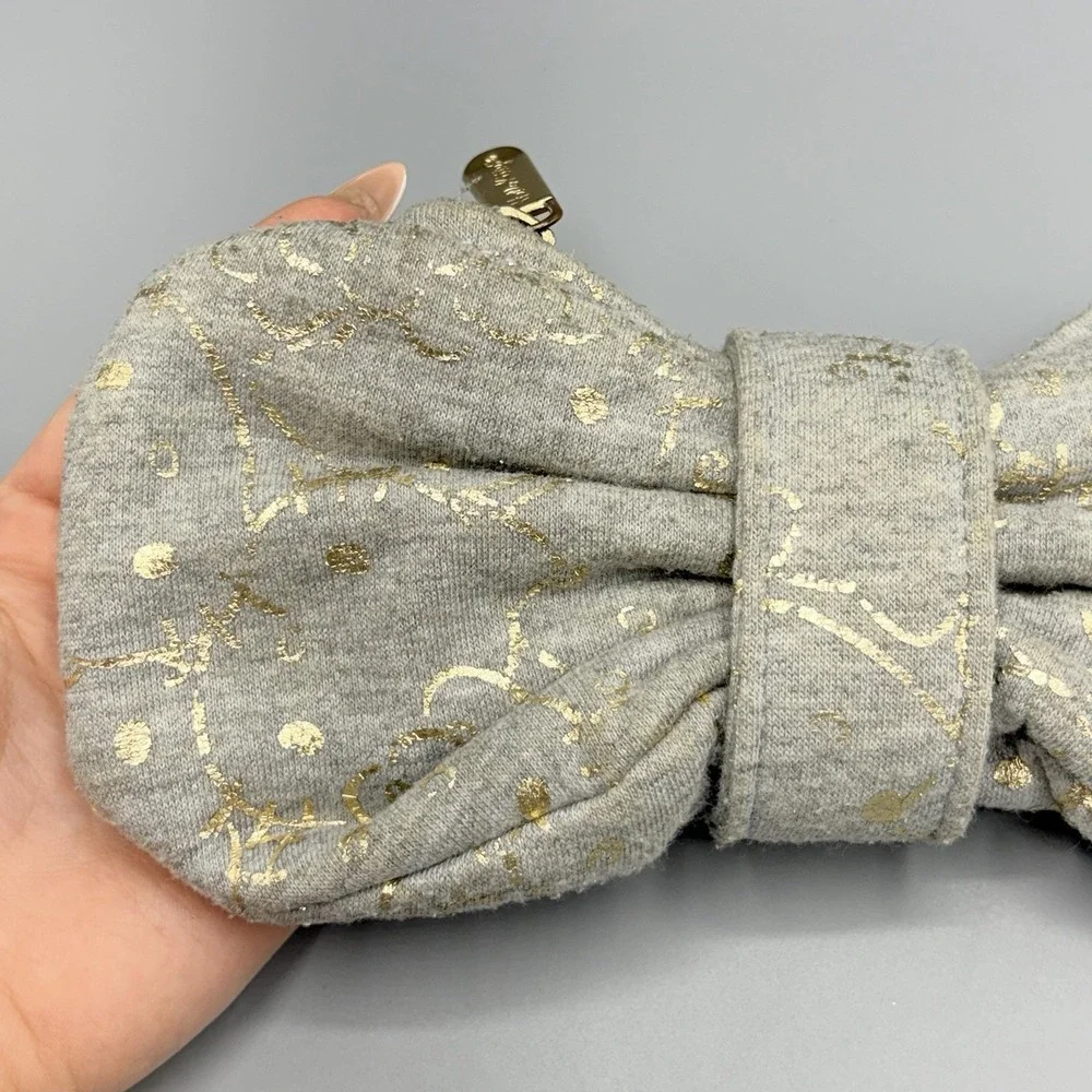 Hello Kitty® Pottery Barn Teen Gray Bow Pencil Case Cloth